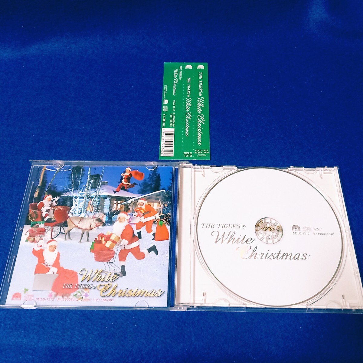 * диск прекрасный товар с лентой!* The * Tiger s/ THE TIGERS. WHITE CHRISTMAS CD Sawada Kenji Jeury -. часть один добродетель .. и . лес книга@ Taro . Minoru GS