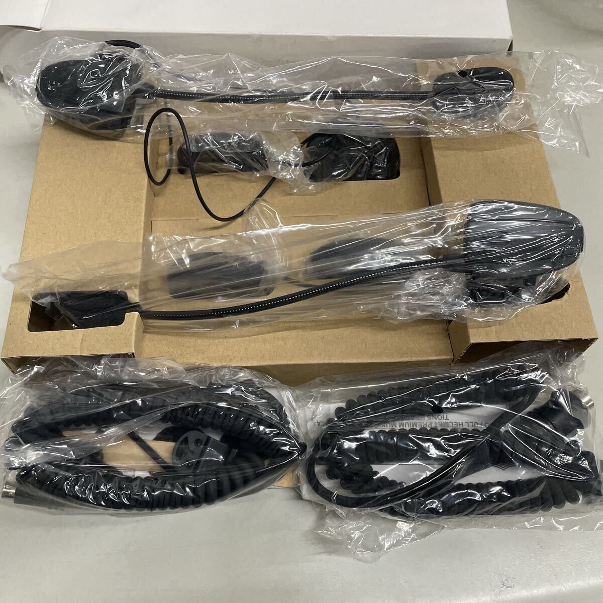 ハーレー 純正 プレミアムステレオヘルメットヘッドセット インカムセット 未使用品 77156-98A