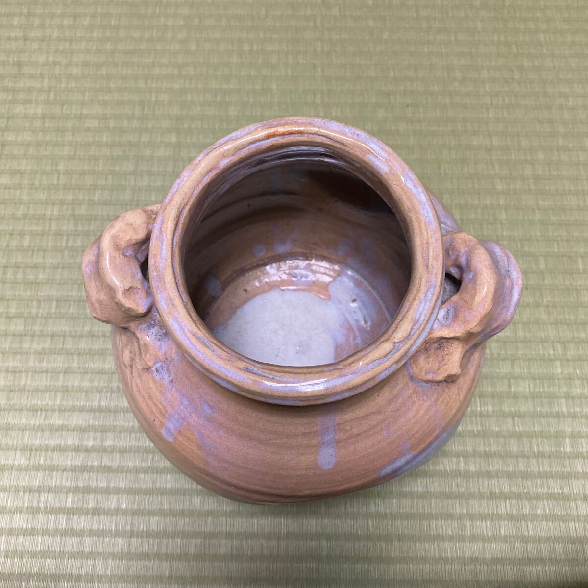 花瓶 花器 花入 花生 壺 壷 茶道具 陶磁器 骨董品 詳細不明 80サイズ発送_画像2