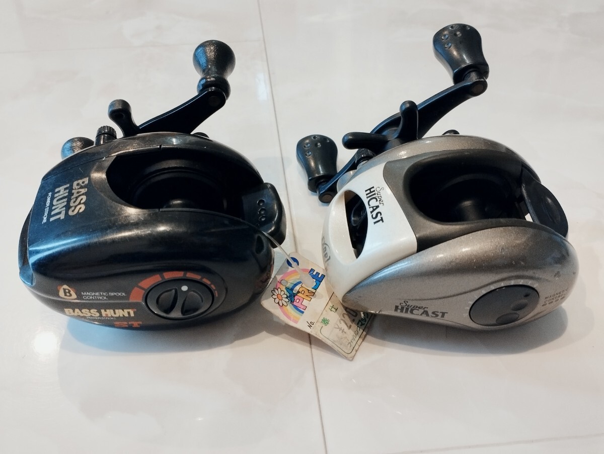 !_[B19R0001]BASSHUNT Super HICAST катушка bait reel вращающийся комплект 