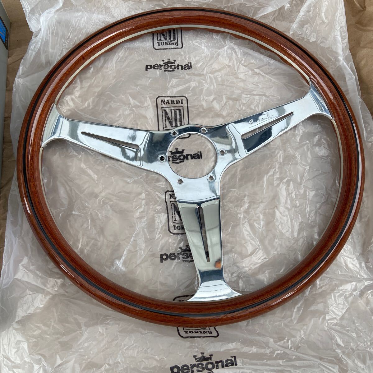 大径 39cm 美品 ナルディ NARDI クラシック ウッド ステアリング 大径 39cm 美品 ナルディ NARDI クラシック ウッド ステアリング