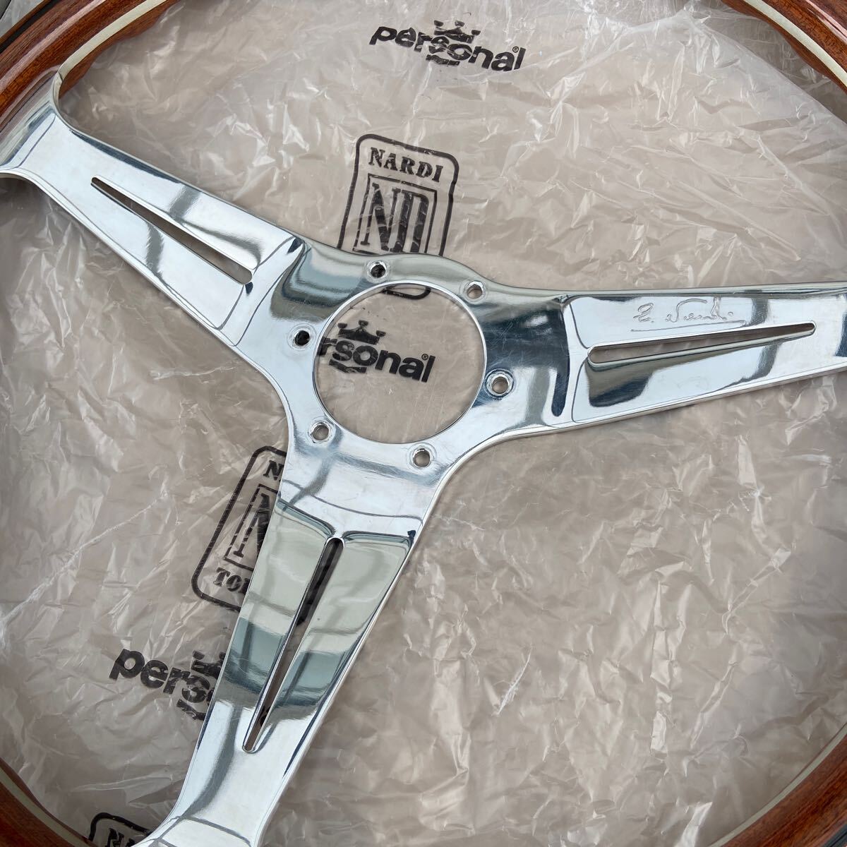 大径 39cm 美品 ナルディ NARDI クラシック ウッド ステアリング 大径 39cm 美品 ナルディ NARDI クラシック ウッド ステアリング