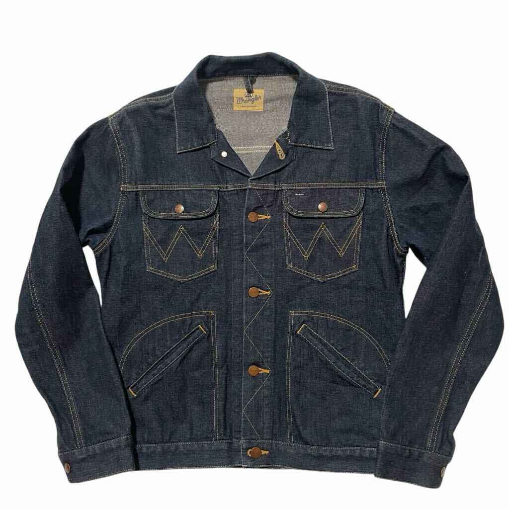 Wrangler 124MJ ラングラー デニムジャケット 日本製 Gジャン Wrangler 124MJ ラングラー デニムジャケット 日本製 Gジャン