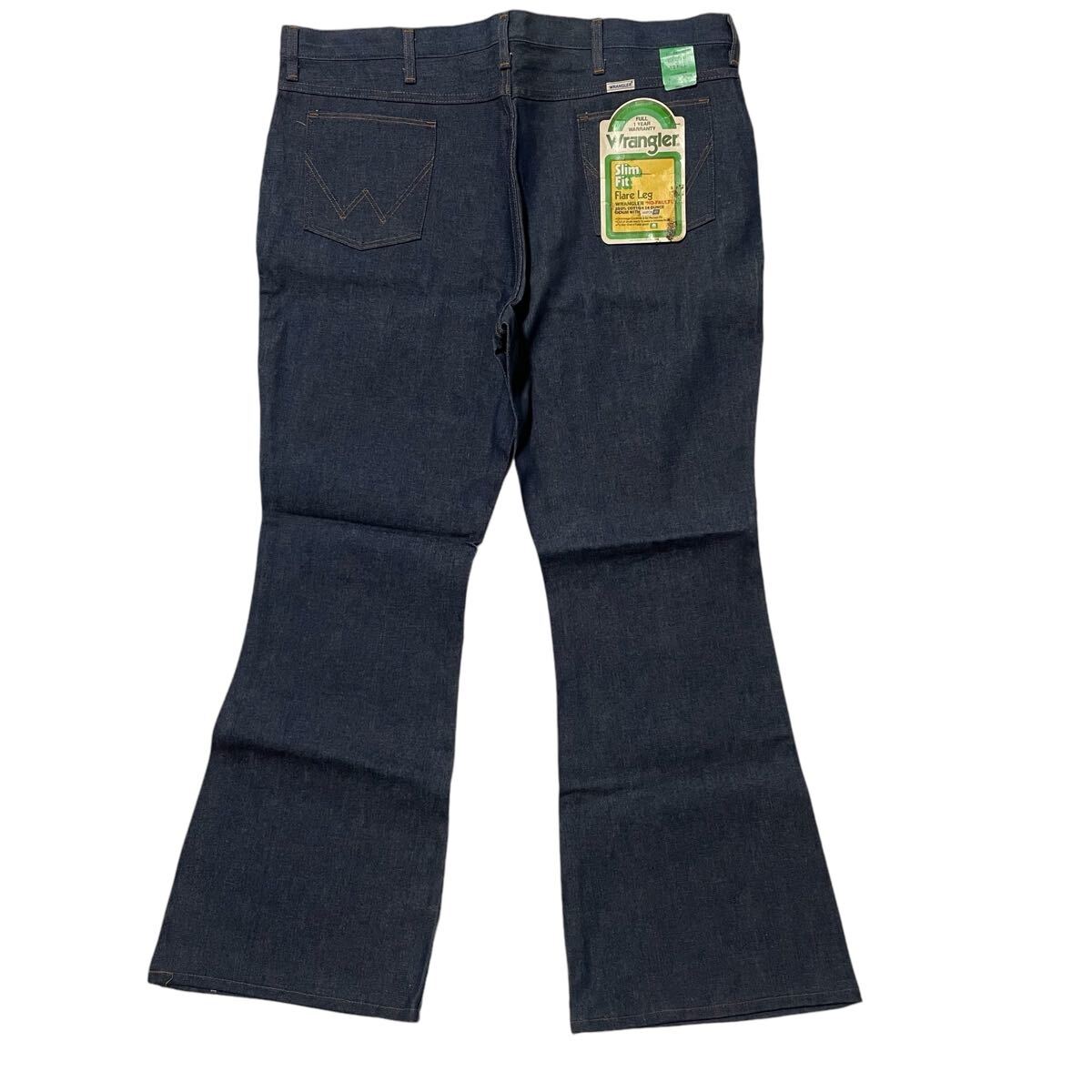80s デットストック ラングラー WRANGLER 925DEM W42 スリムフレア メンズ ジーパン デニム USA製 デニムパンツ 