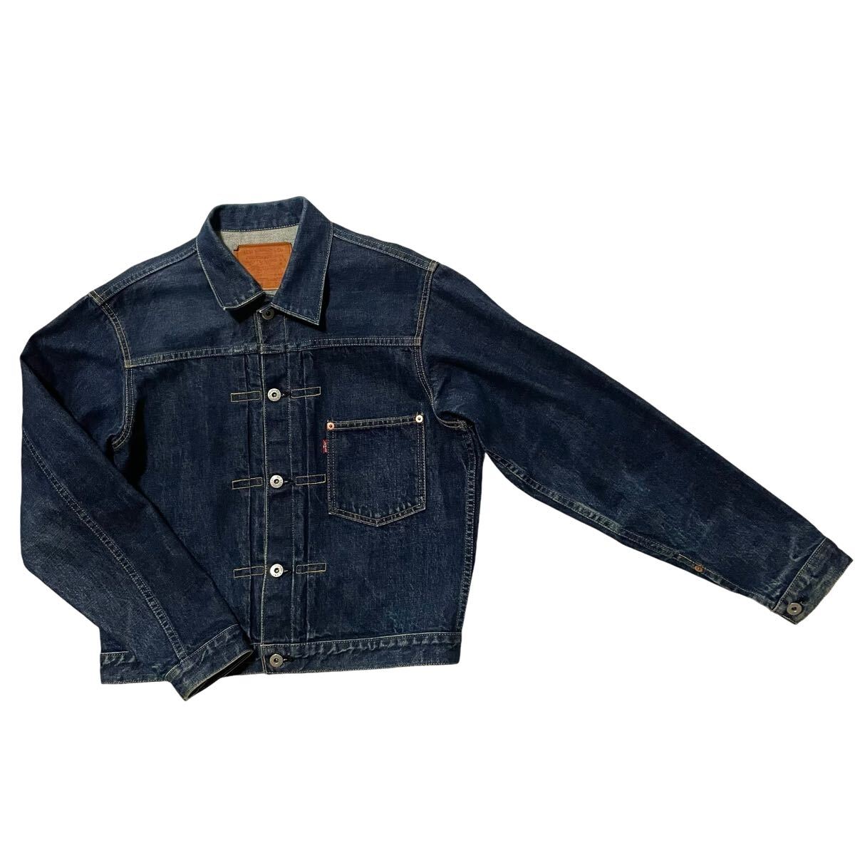 漢の1着 色落ち 濃紺 ビンテージ 90年代 日本製 71506 Levi