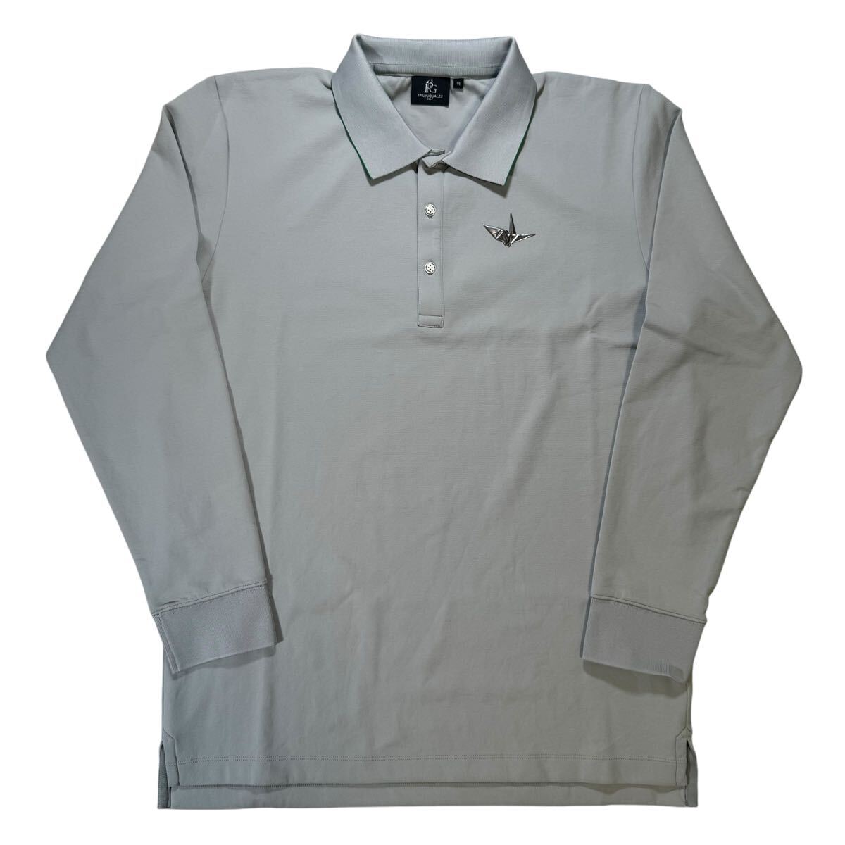 【美品】ウノピュウノウグァーレトレゴルフ1piu1uguale3GOLF/G.L/S POLO COLLARE長袖ポロシャツ/GRT204-POE475/サイズ6