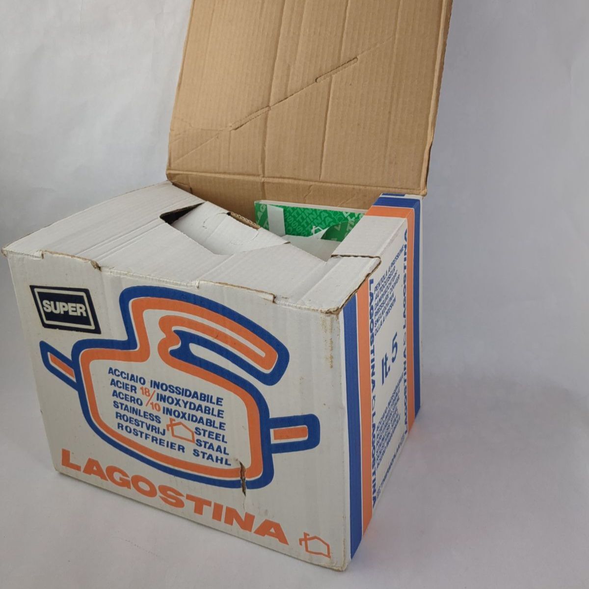 未使用品 ラゴスティーナ圧力鍋 90シリーズ 容量5L IH対応 未使用品 ラゴスティーナ圧力鍋 90シリーズ 容量5L IH対応