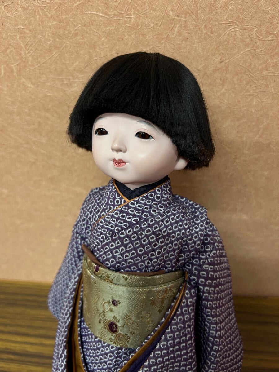 久楽朋 市松人形 男の子 日本人形 縮緬 正絹 かなしい アンティーク 久楽朋 市松人形 男の子 日本人形 縮緬 正絹 かなしい アンティーク
