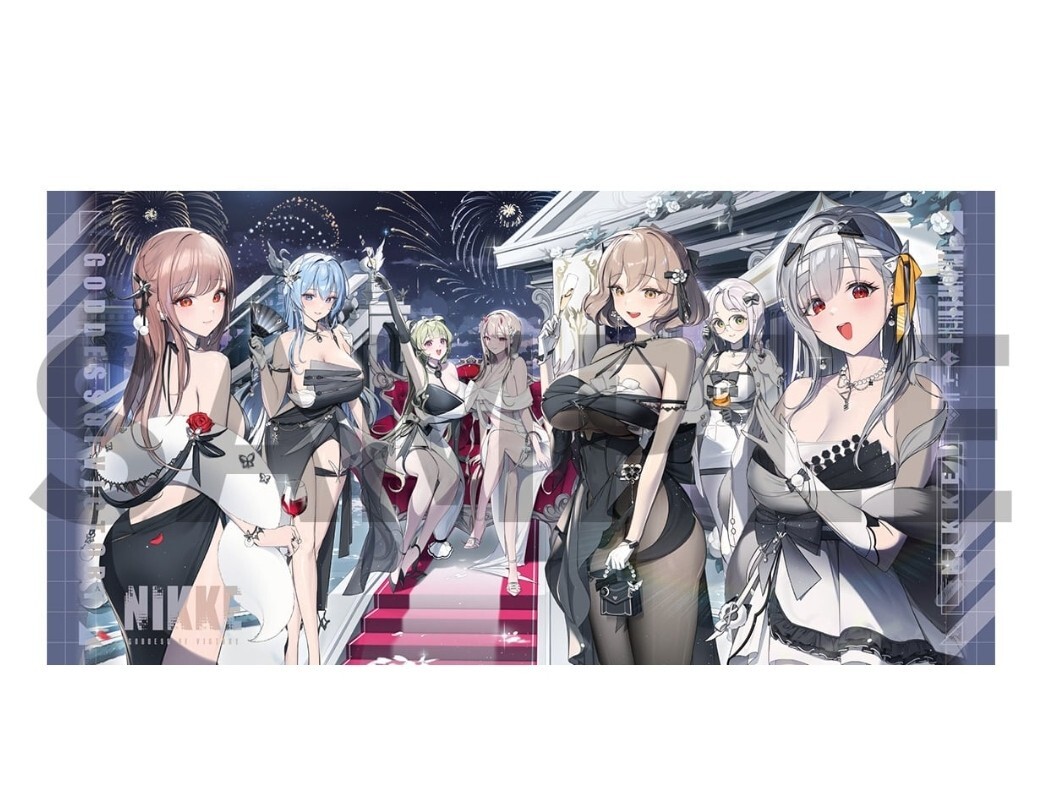 最高級 TGS2024 1周年 ビジュアルバスタオル 勝利の女神 NIKKE タオル・ハンカチ
