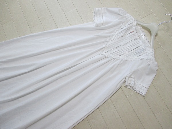  unused /Close up* close-up race pin tuck negligee One-piece retro Vintage that time thing Showa era 