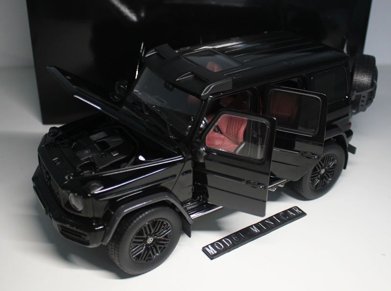 ▲全金属！Black！世界限定500台！ISCALE 1/18 メルセデス ベンツ Benz G-CLASS G63 4x4 Gクラス 新品