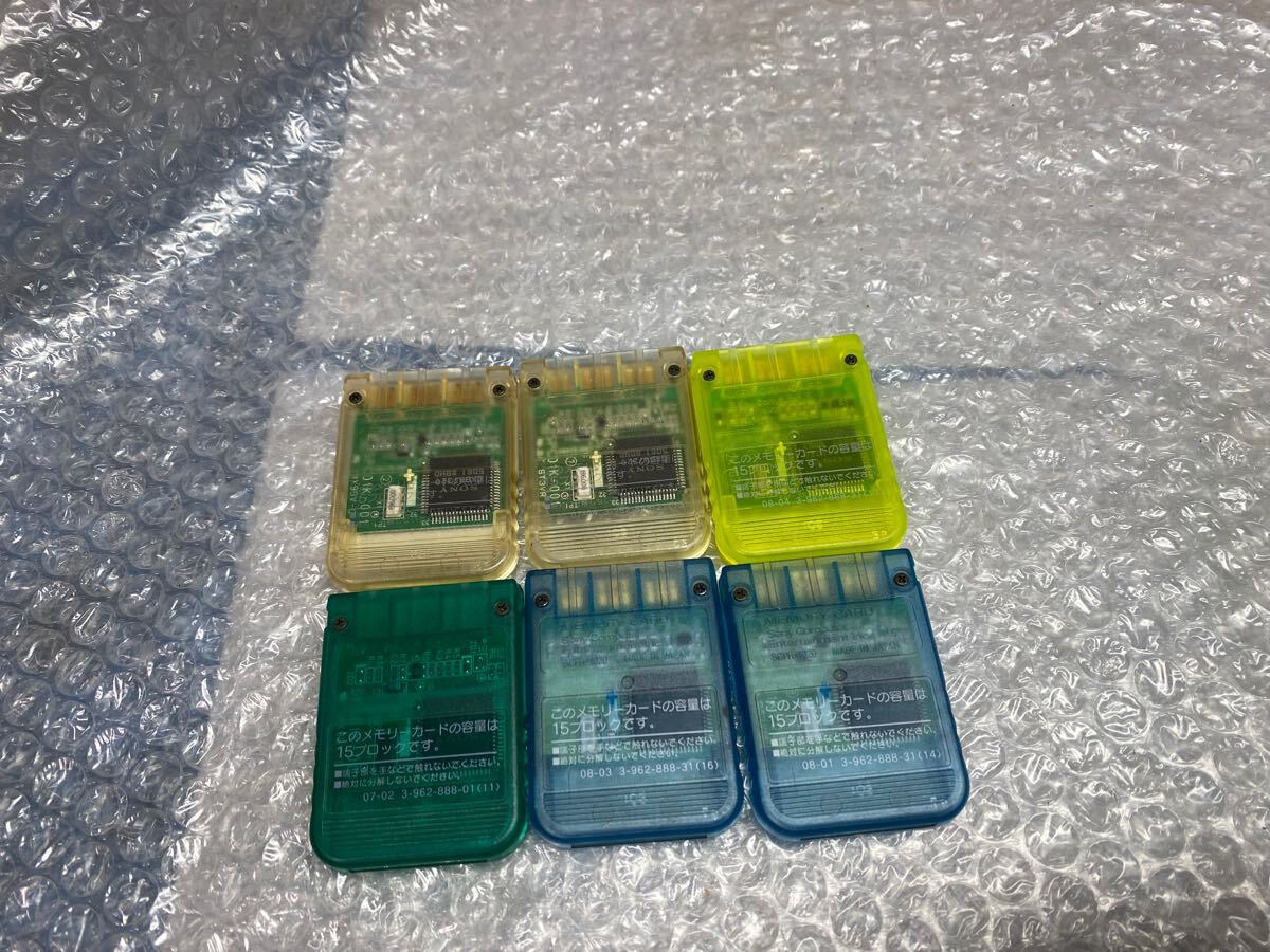 SONY:PS1- メモリーカード(6枚