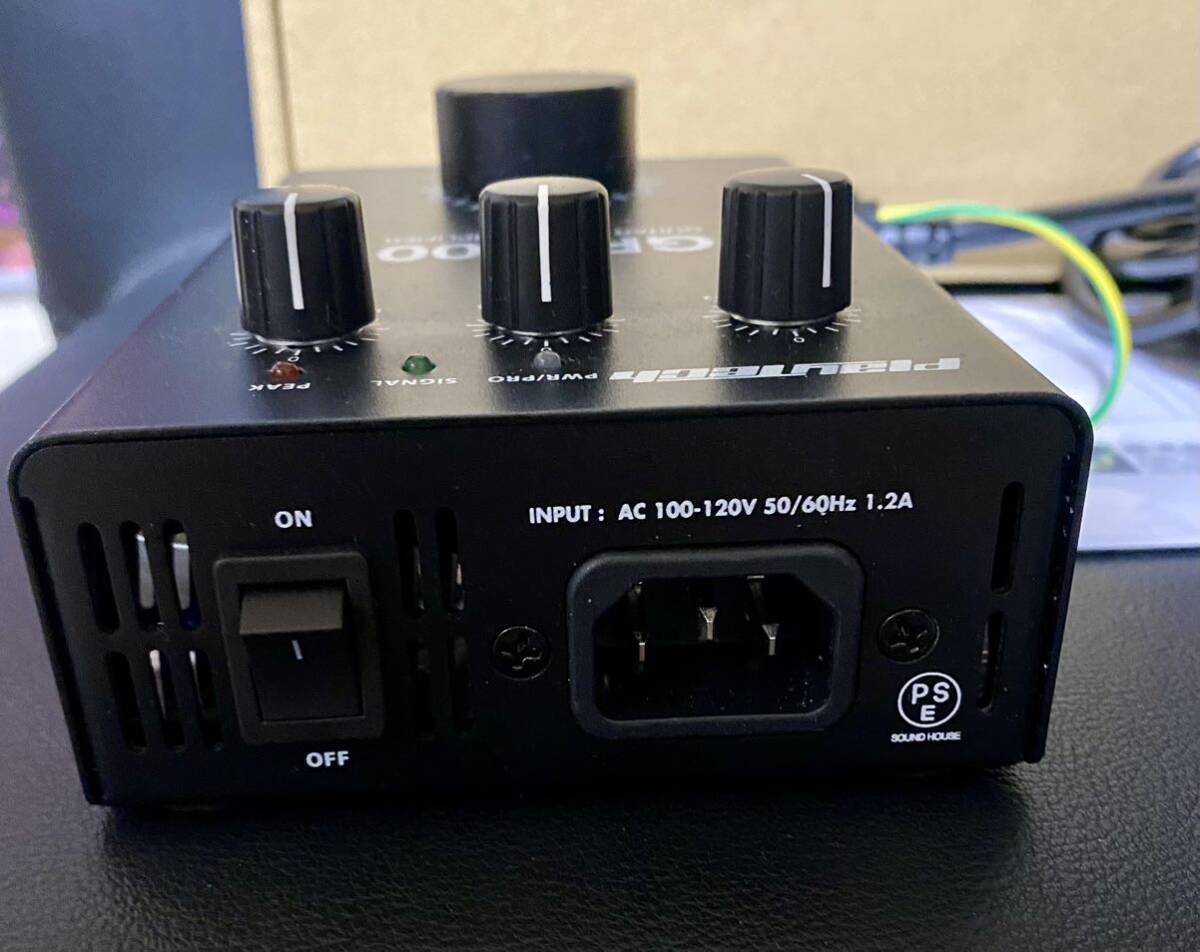 PLAYTECH プレイテック ペダル型パワーアンプ 190W 4Ω おすすめ