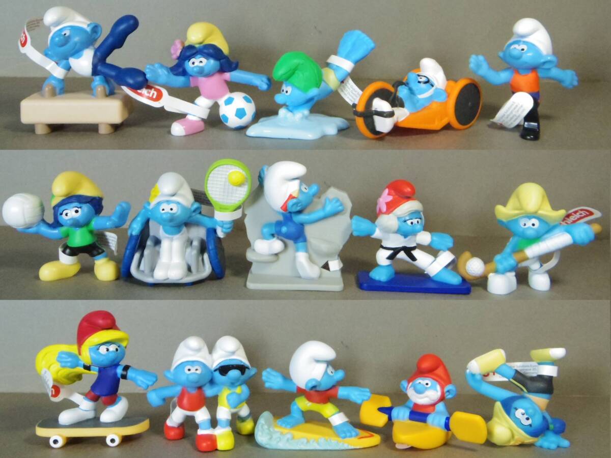 Smurfs スマーフ ドイツ マクドナルド ハッピーミールトイ PVC Smurfs スマーフ ドイツ マクドナルド ハッピーミールトイ PVC
