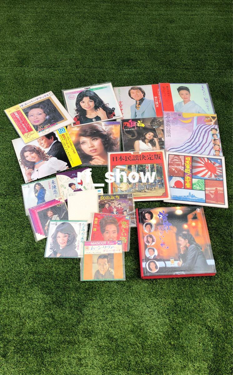 レコード まとめ売り 八代亜紀 美空ひばり 歌謡曲 演歌