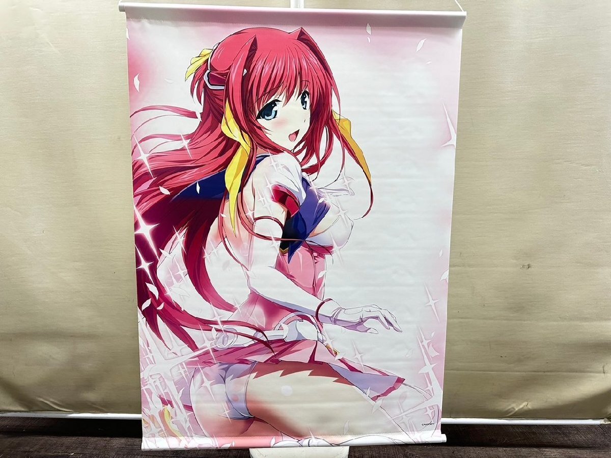 【T3-0668】美品 超昂天使エスカレイヤー・リブート 公式通販限定 B1タペストリー 現状品 同梱可【千円市場】