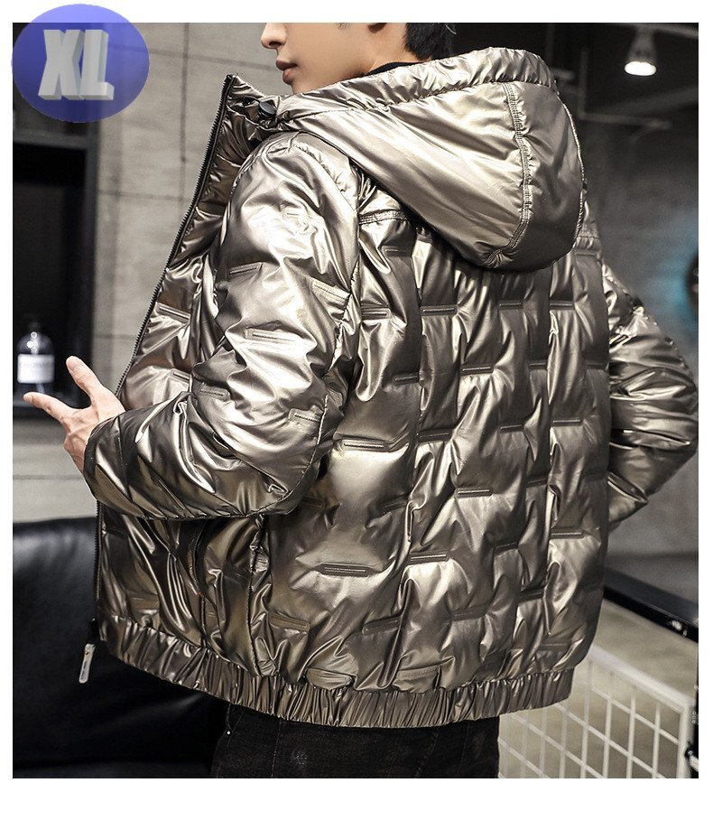  down jacket cotton inside jacket Gold XL n709