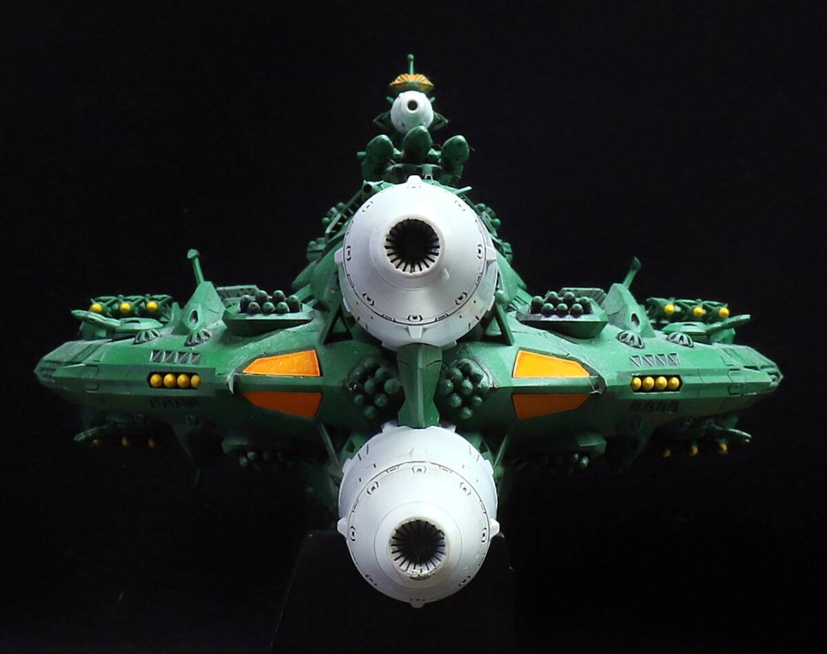 ガレージキット1/1000 白色彗星帝国「前期ゴストーク級ミサイル ガレージキット1/1000 白色彗星帝国「前期ゴストーク級ミサイル