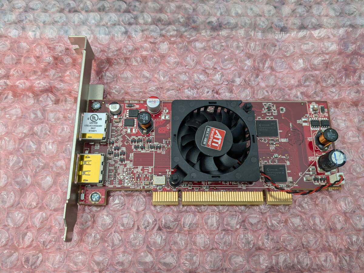 0610u0210　ATI ビデオカードLP対応2画面対応FirePro2260 256MB PCI Displayportx2(DVIx2) FMV226-256PR