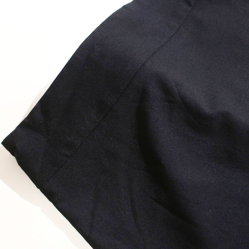 美品 ZARA BASIC ザラ ベーシック 通年 シンプル 合物 膝下丈 タイトスカート USA6 ブラック 黒 M フォーマル ビジネス スーツ 綺麗め