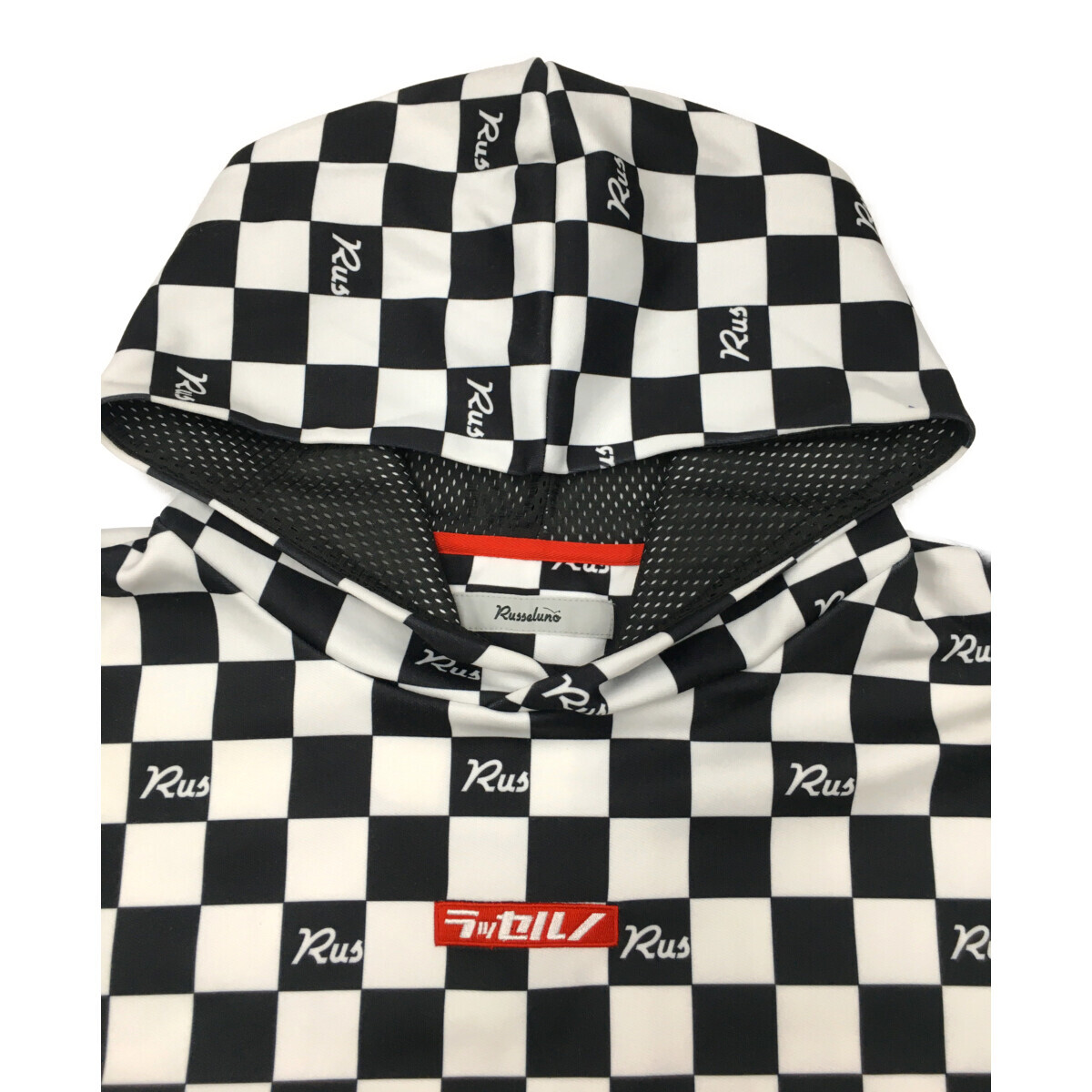 coco 中古 ラッセルノ RUSSELUNO メンズ パーカー 5(L) 黒×白 coco 中古 ラッセルノ RUSSELUNO メンズ パーカー 5(L) 黒×白