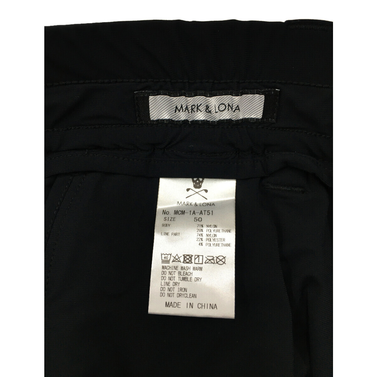 coco 中古 マークアンドロナ MARK&LONA メンズ パンツ 50(LL) 黒 coco 中古 マークアンドロナ MARK&LONA メンズ パンツ 50(LL) 黒
