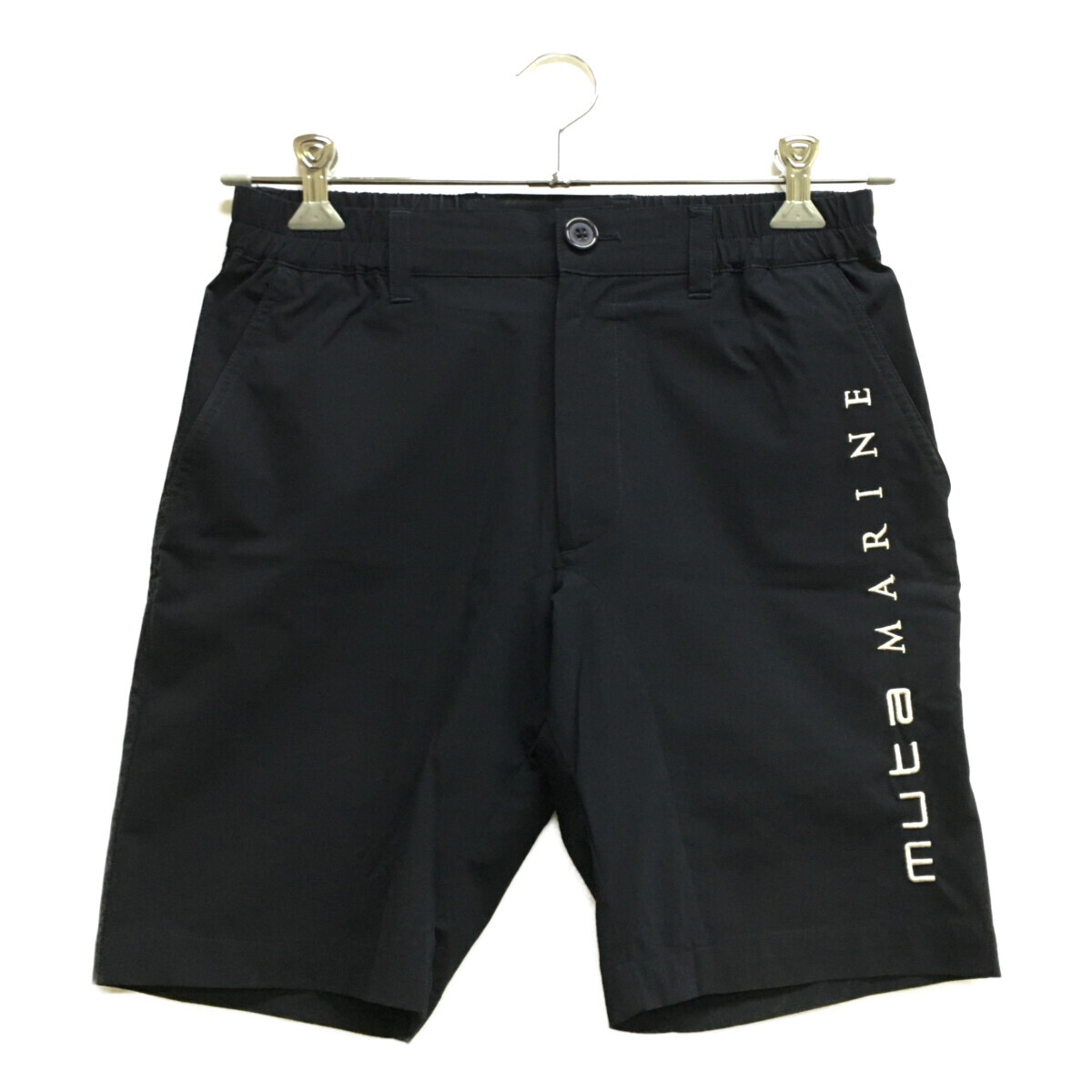 coco 中古 ムータマリン muta MARINE メンズ ハーフパンツ 4(S) 紺 ネイビー シンプル レターパックプラス発送可 92112