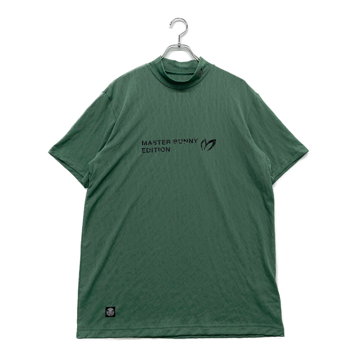 coco 中古 マスターバニーエディション メンズ 半袖シャツ 6(XL) グリーン 2023年モデル モックネック レターパックプラス発送可 92388