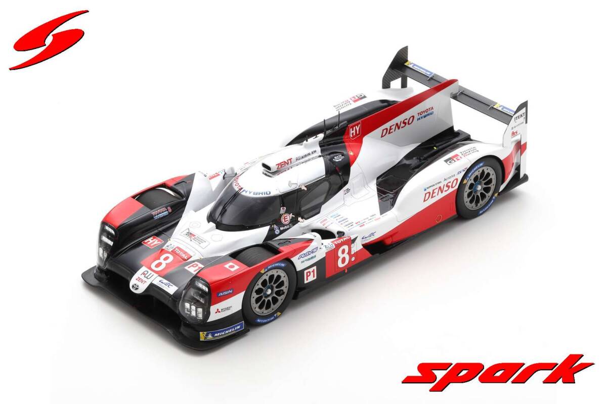 ■スパークモデル 1/18 2020 トヨタTS050 ハイブリッド #8 ルマン24h優勝