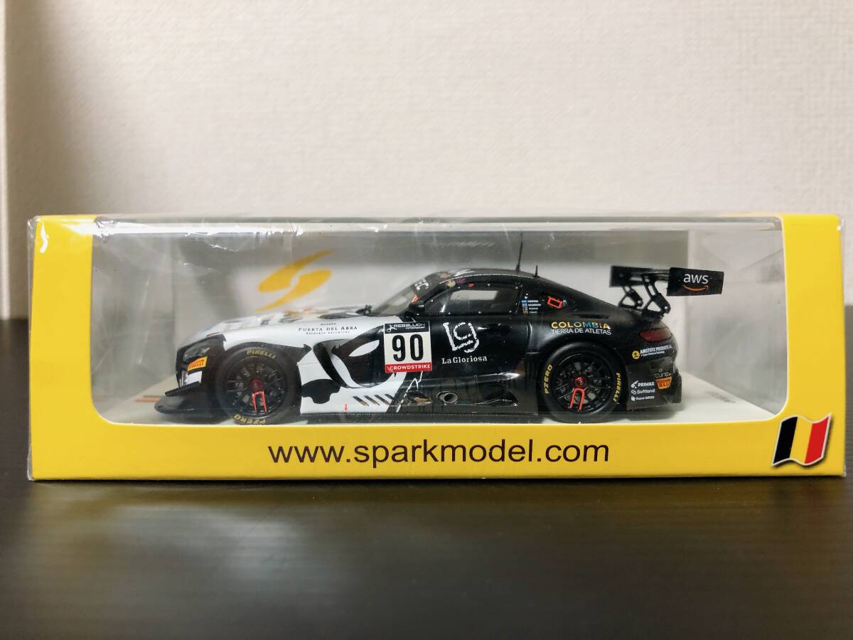 ■限定300pcs. スパークモデル 1/43 2022 メルセデスAMG GT3 #90 スパ24h
