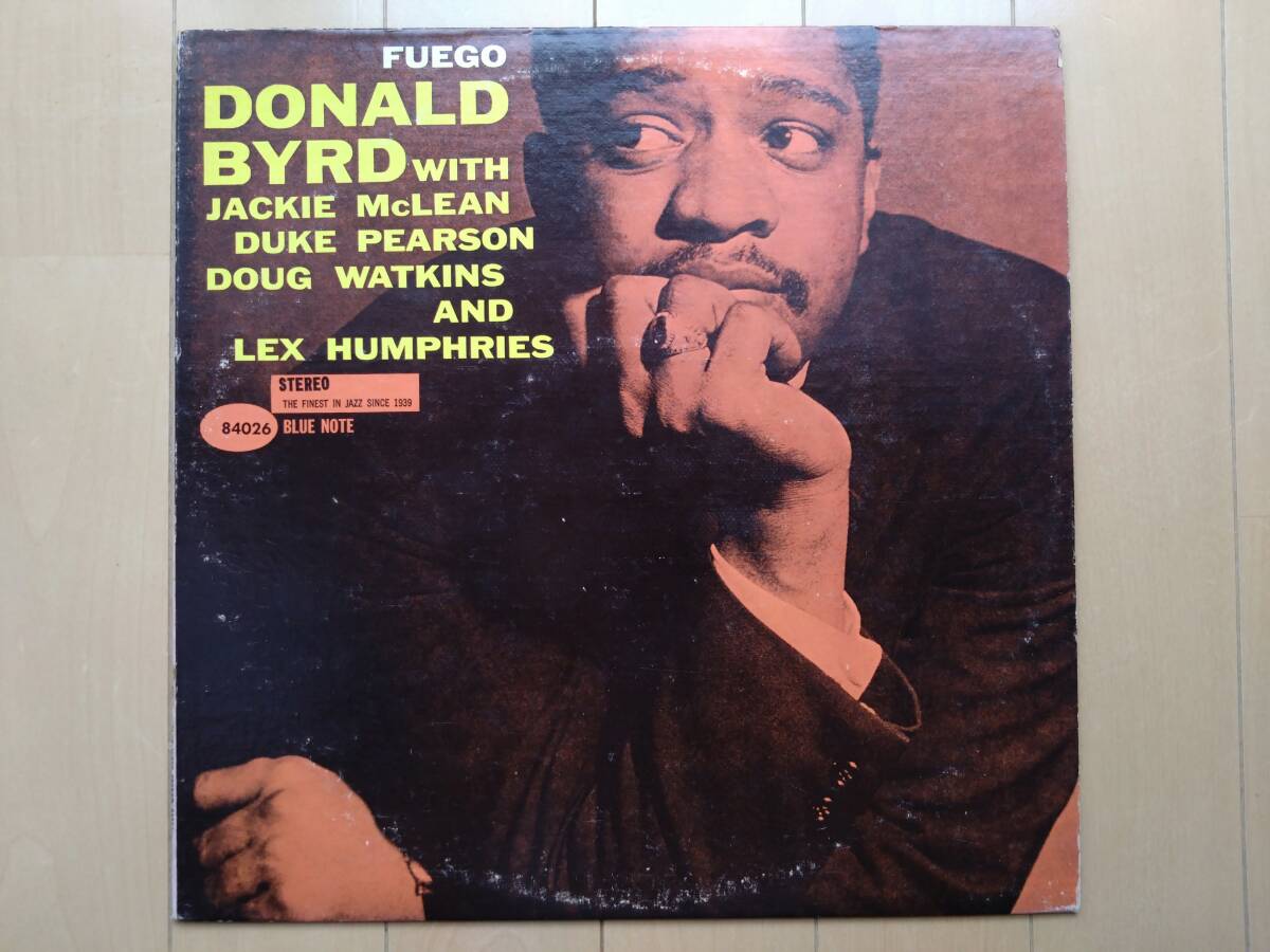 Donald Byrd /ドナルド・バード/両面VANGELDER刻印 美盤】US Blue Note RVG刻印 Donald Byrd Fuego ドナルド