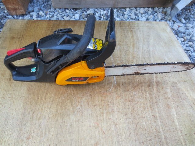 ジャンク品　RYOBI　エンジンチェーンソー　ESK-435　（Z-53）