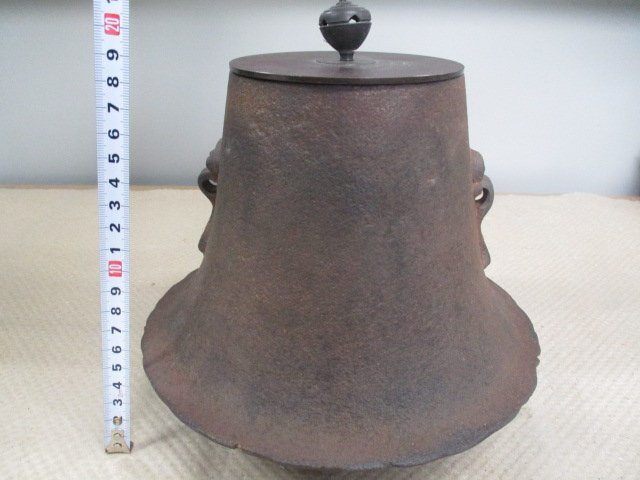未使用長期保管品　アンティーク　釜　かま　茶道具　（ツ-12）