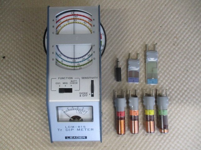 測定器 アマチュア無線 リーダー電子 ディップメーター LDMー815 LEADER リーダー電子 LDM-815 ディップメーター Tr DIP METER