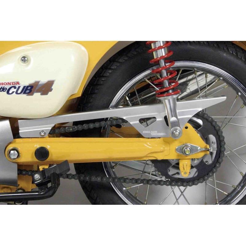 リトルカブ50(AA01)用 アルミチェーンガード｜タケガワ/武川_画像2