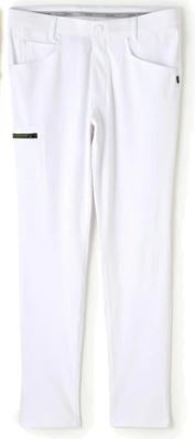 【在庫一掃】 35%OFF《2024年秋冬》ニューバランス スリム ロングパンツ 012-4231003(030)白(4/M) 78cm~