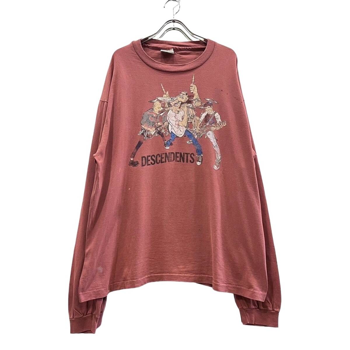 90s ビンテージ Descendents バンド ロングスリーブ Tシャツ XL 90s ビンテージ Descendents バンド ロングスリーブ Tシャツ XL