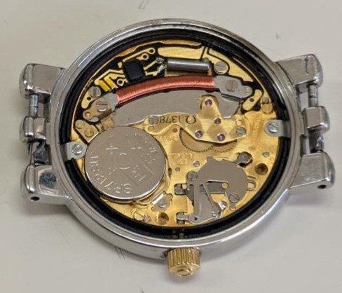 OMEGA　オメガ　デビル　レディース　電池交換済み　稼働　ベゼル無し