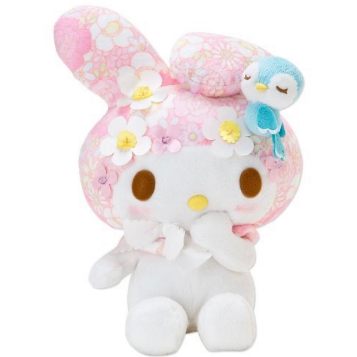 サンリオ マイメロディ ぬいぐるみ ドール 花と小鳥 シリーズ 2014 お花 リボン 春 スプリング ブルーバード