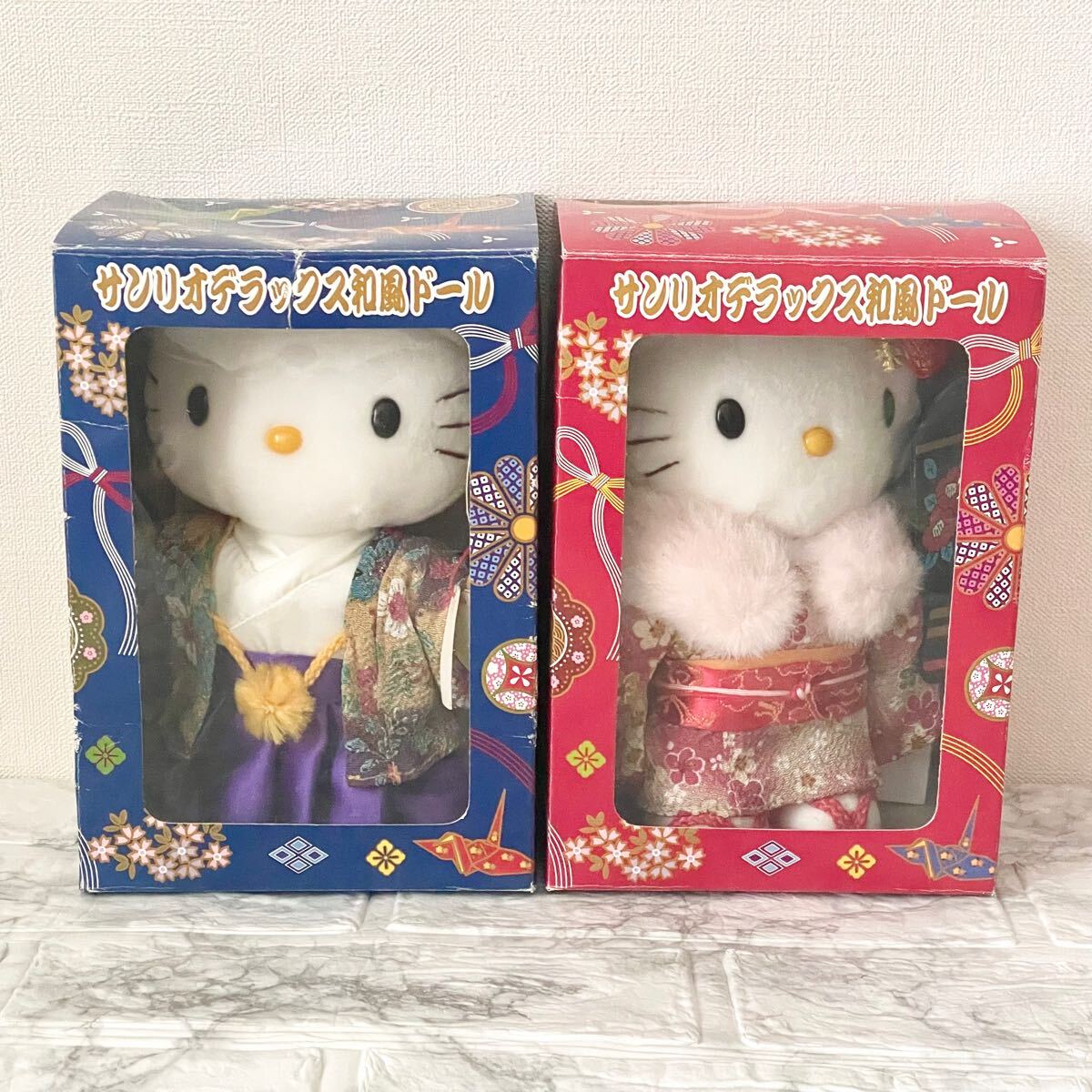 ハローキティ&ディアダニエル　サンリオデラックス　和風結婚式ドール ハローキティ&ディアダニエル サンリオデラックス 和風結婚式ドール