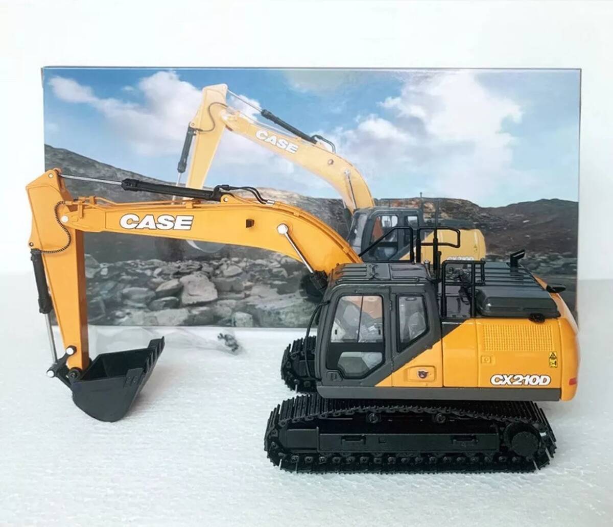 送料無料★1:50 CASE CX210D ショベル