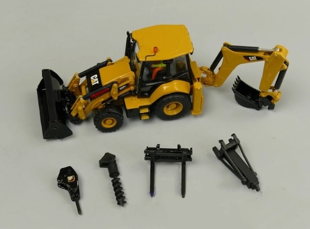 送料無料★CAT 432F2 バックホウローダー 1:50 DM85249