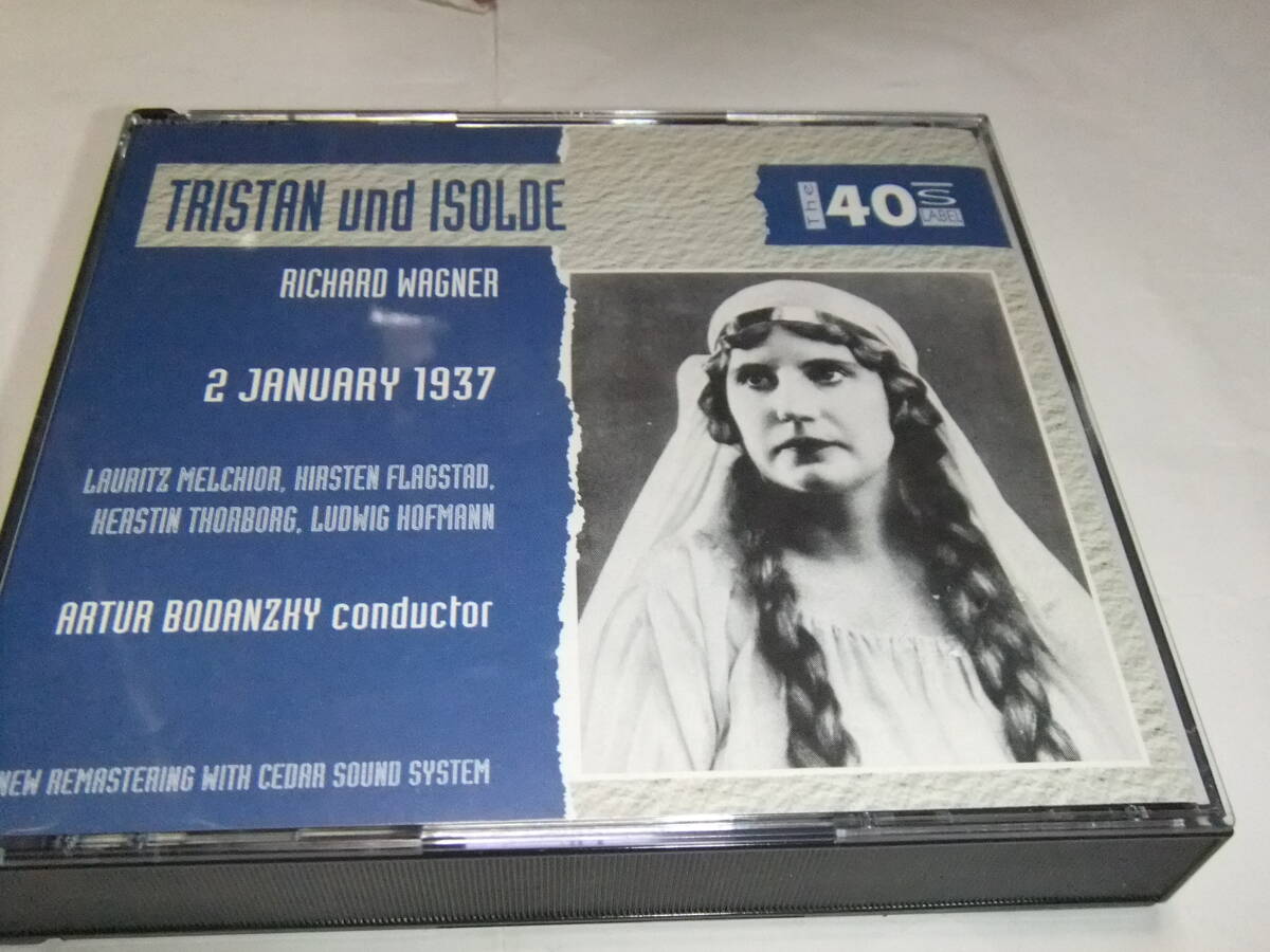 フラグスタード＆メルヒオール＆ポダンツキー　ワーグナー　楽劇「トリスタンとイゾルデ」　1937/1/2