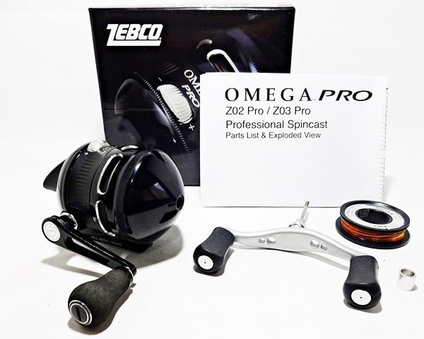 ★ 美品 ★ ZEBCO ゼブコ OMEGA PRO オメガ プロ Z03PRO スピンキャストリール クローズドフェイスリール 珍しい 卵型リール ★