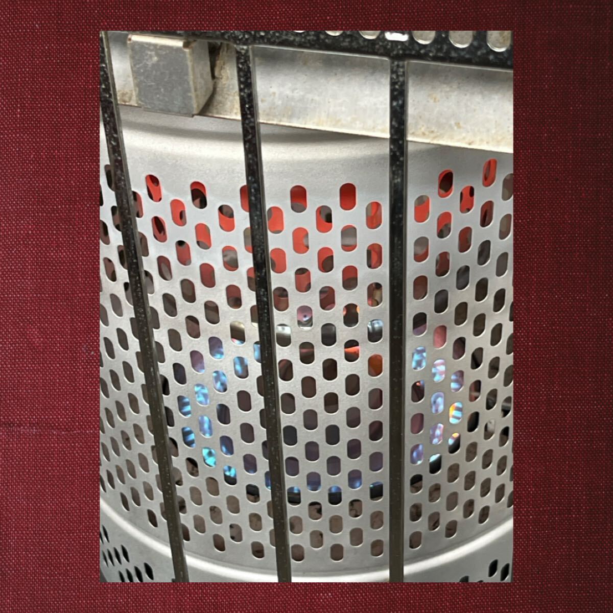 （中古品）SANYO 灯油ストーブ CFG-157T 強制通気形開放式 ブルーバーナー。_画像6