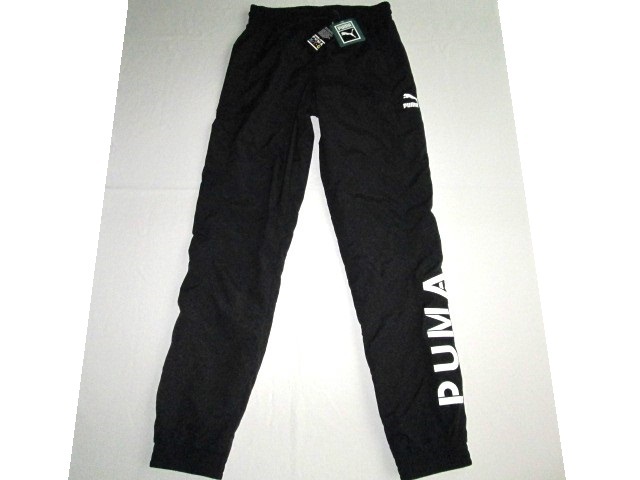 * новый товар a Tomos специальный заказ atmos PUMA XTG TRACK PANTS Puma XTG грузовик брюки S чёрный WOMENS женский женский 90 годы Cross тренировка *