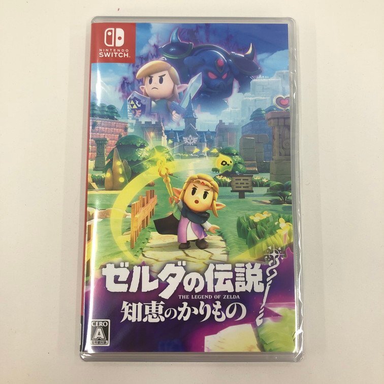 Nintendo　switch　ニンテンドウスィッチ　ソフト　ゼルダの伝説　知恵のかりもの　未開封品【CJAK3048】