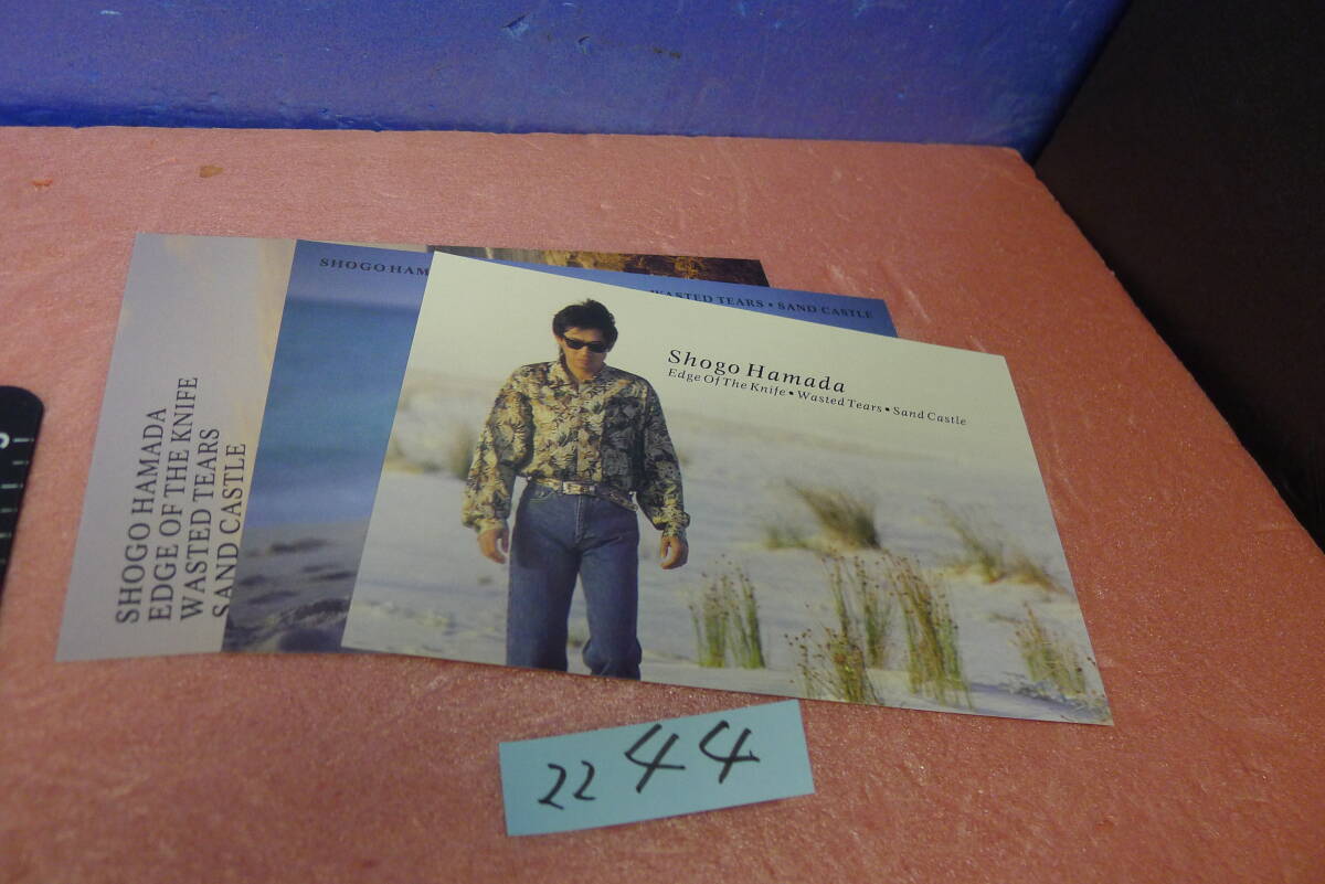 itk-2244　浜田省吾（公式FC関系）「特制フォト?３枚セット」未使用?非売品