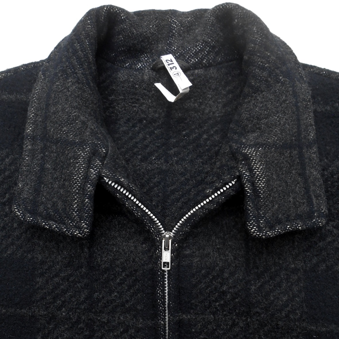 80s COMME des GARCONS HOMME デカオム 圧縮ウール ジップアップ 80s COMME des GARCONS HOMME デカオム 圧縮ウール ジップアップ