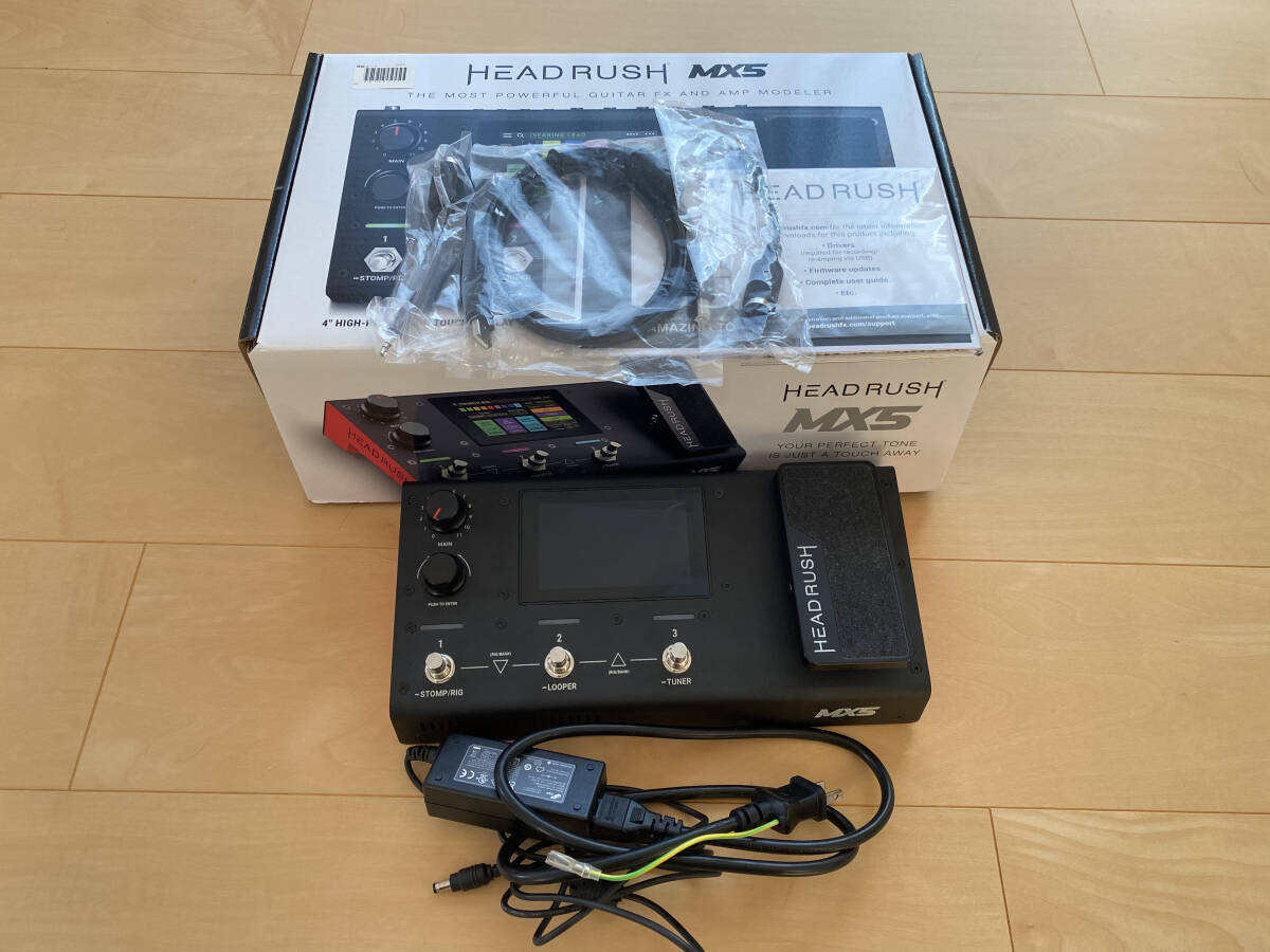 HEADRUSH 　ヘッドラッシュ 　MX5　　ギタープロセッサー・マルチエフェクター